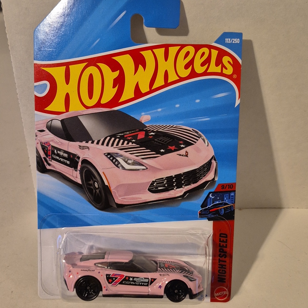 D4 Hot Wheels Corvette C6 muscle car chev chevrolet shipping protec…